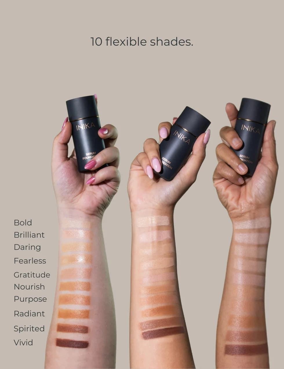 Base de Maquillaje Serum Inika Organic - Imagen 3